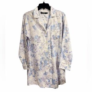 Ralph Lauren Floral 100% Cotton Sleep shirt